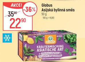 Asijská bylinná směs mražená Globus
