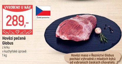 Hovězí pečeně z krku Globus