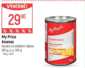 Kompot ananas My Price