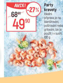 Párty krevety