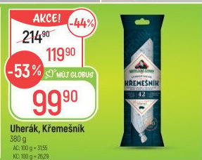 Salám Uherák kostelecký Kostelecké uzeniny