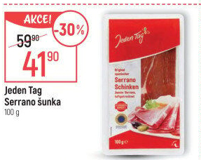 Šunka Serrano Jeden Tag