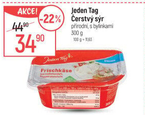 Sýr čerstvý Jeden Tag