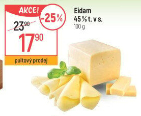 Sýr Eidam 45%