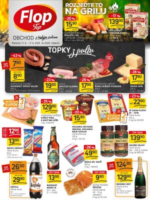 akční leták FLOP TOP 11.6.2025-17.6.2025