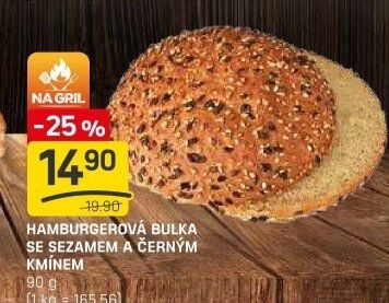 Bulka na hamburger