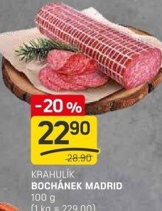 Salám bochánek Madrid Krahulík