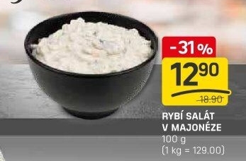 Salát rybí v majonéze