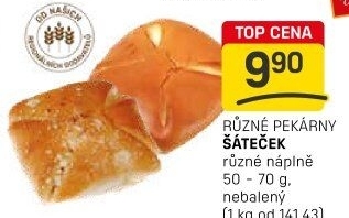 Šáteček s náplní