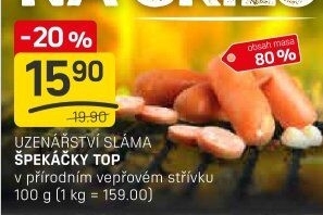 Špekáčky Top Sláma