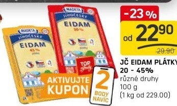 Sýr Eidam Jihočeský Madeta