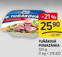 Tuňáková pomazánka Rybex