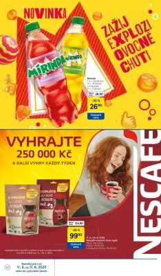 akční leták Tesco 11.6.2025-17.6.2025