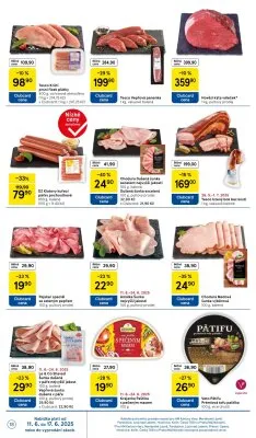 akční leták Tesco 11.6.2025-17.6.2025