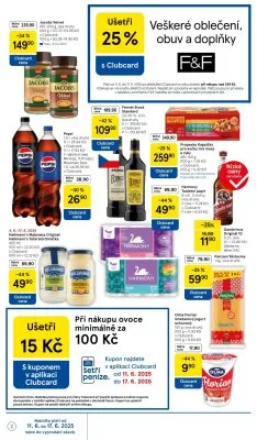 akční leták Tesco 11.6.2025-17.6.2025