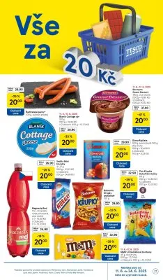 akční leták Tesco 11.6.2025-17.6.2025