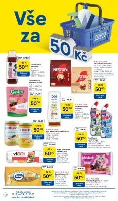 akční leták Tesco 11.6.2025-17.6.2025