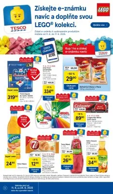 akční leták Tesco 11.6.2025-17.6.2025