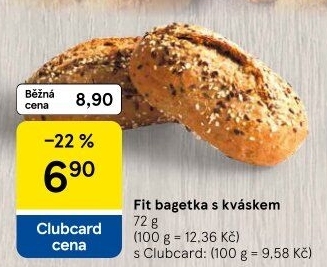 Bageta fit s kváskem