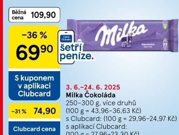 Čokoláda Milka