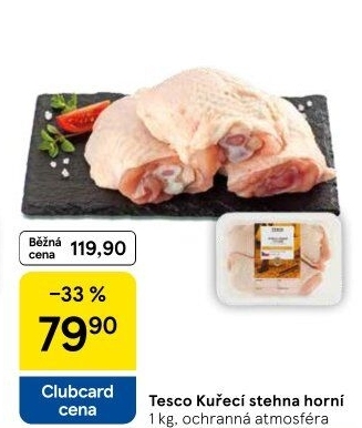 Kuřecí stehna Tesco