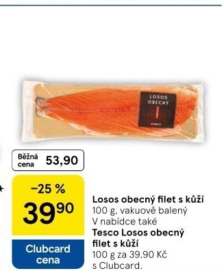 Losos obecný filety