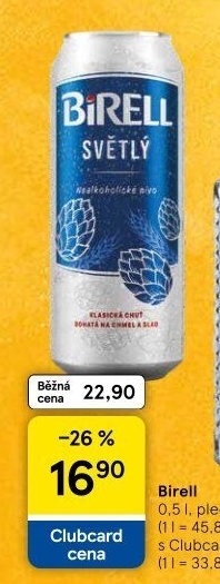 Nealkoholické pivo Birell