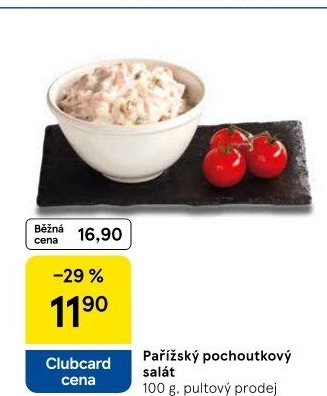 Pařížský pochoutkový salát