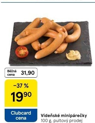 Párky vídeňské mini