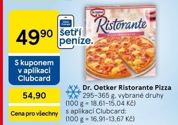 Pizza mražená Ristorante Dr. Oetker