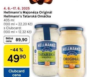 Tatarská omáčka Hellmann'