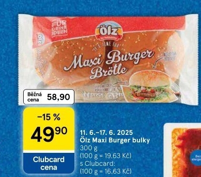 Bulky na hamburger Ölz