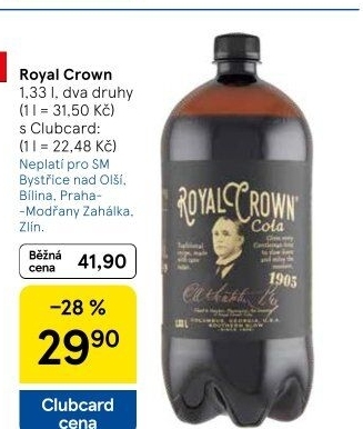 Cola Royal Crown