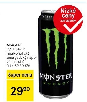 Energetický nápoj Monster Energy
