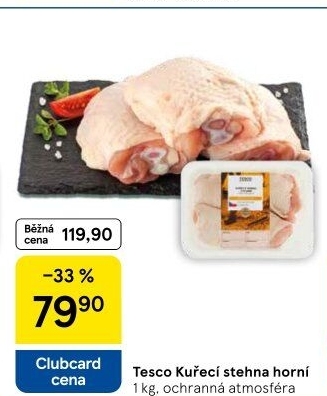 Kuřecí stehna Tesco