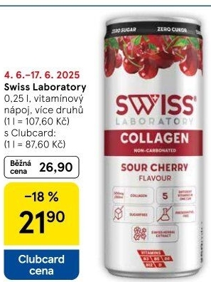 Vitamínový nápoj Swiss Laboratory