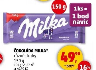 Čokoláda Milka