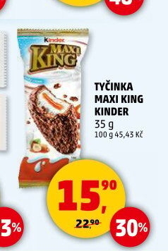 Dezert Maxi King Kinder