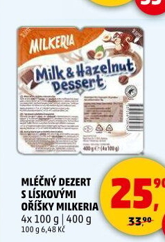 Dezert mléčný Milkeria