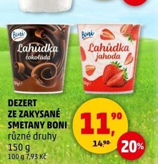 Dezert zakysaný Boni