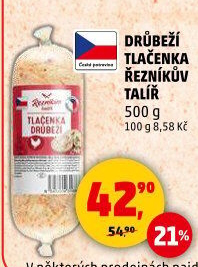 Drůbeží tlačenka Řezníkův talíř