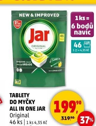 Kapsle do myčky All in 1 Jar