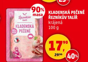 Kladenská pečeně Řezníkův talíř