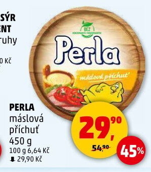 Margarín máslová příchuť Perla