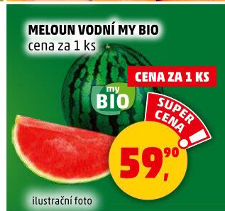 Meloun vodní My BIO