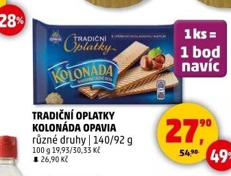 Oplatky Kolonáda Opavia