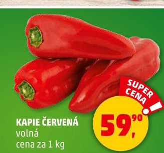 Paprika červená kapie