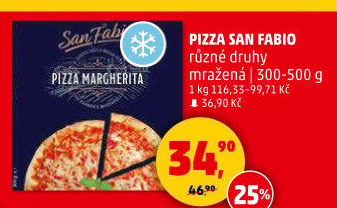 Pizza mražená San Fabio