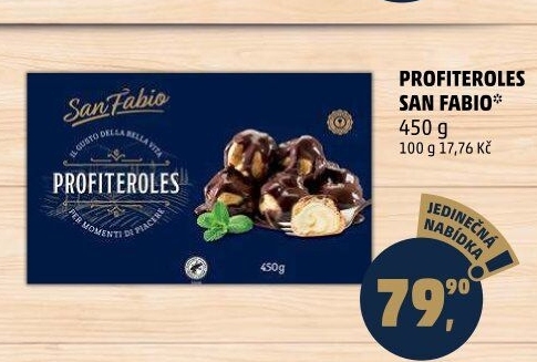 Profiteroles San Fabio