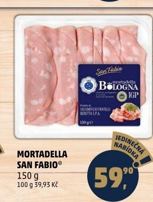 Salám Mortadella San Fabio